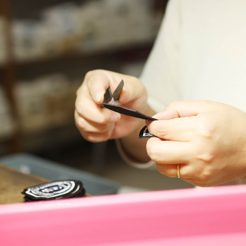 一枚一枚心を込めて